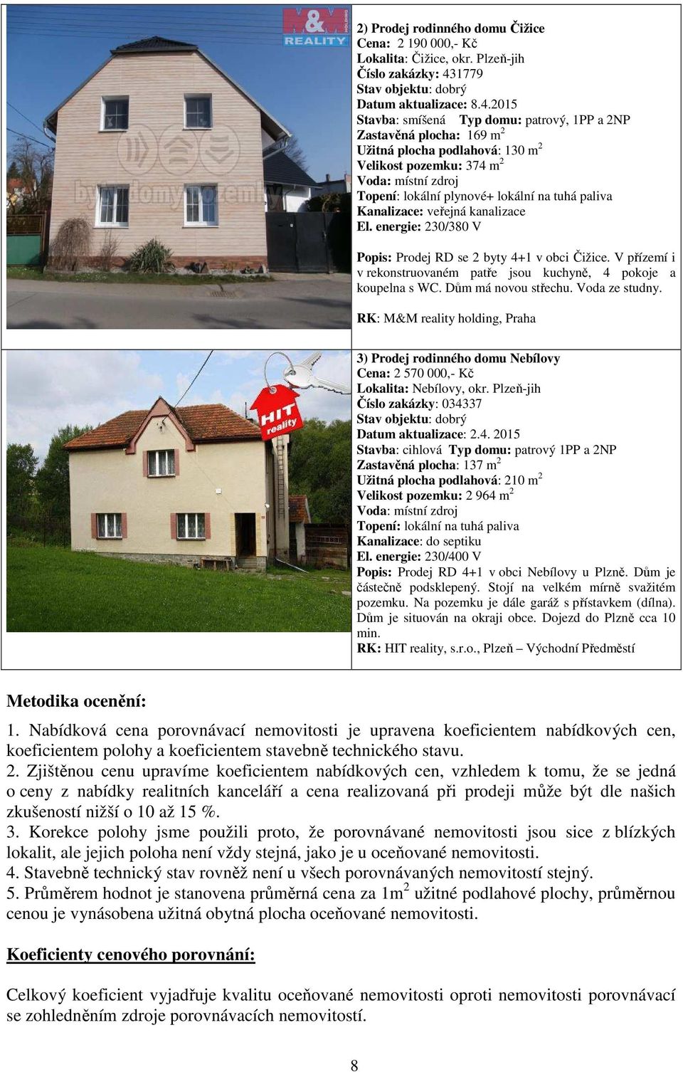 2015 Stavba: smíšená Typ domu: patrový, 1PP a 2NP Zastavěná plocha: 169 m 2 Užitná plocha podlahová: 130 m 2 Velikost pozemku: 374 m 2 Voda: místní zdroj Topení: lokální plynové+ lokální na tuhá