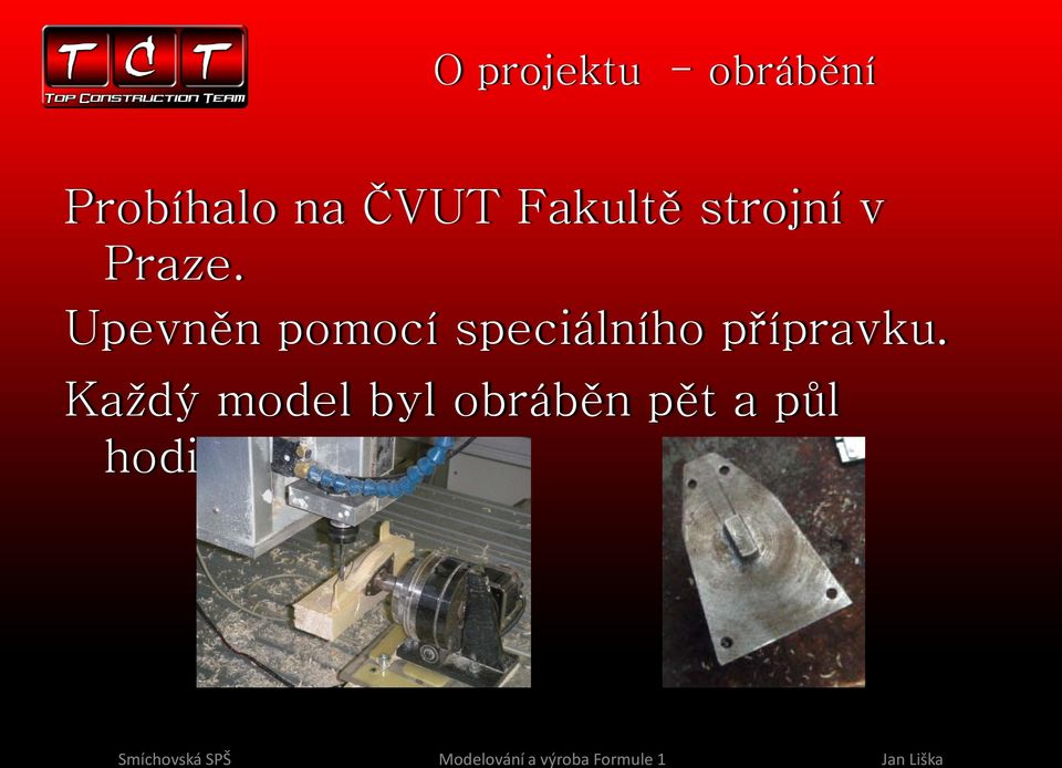 Upevněn pomocí speciálního