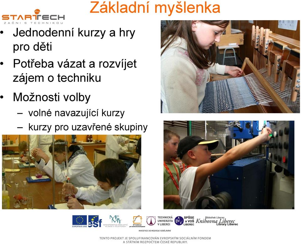 techniku Možnosti volby volné