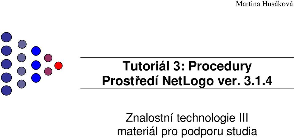 1.4 Znalostní technologie