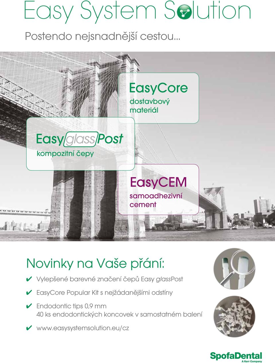 cement Novinky na Vaše přání: Vylepšené barevné značení čepů Easy glasspost EasyCore