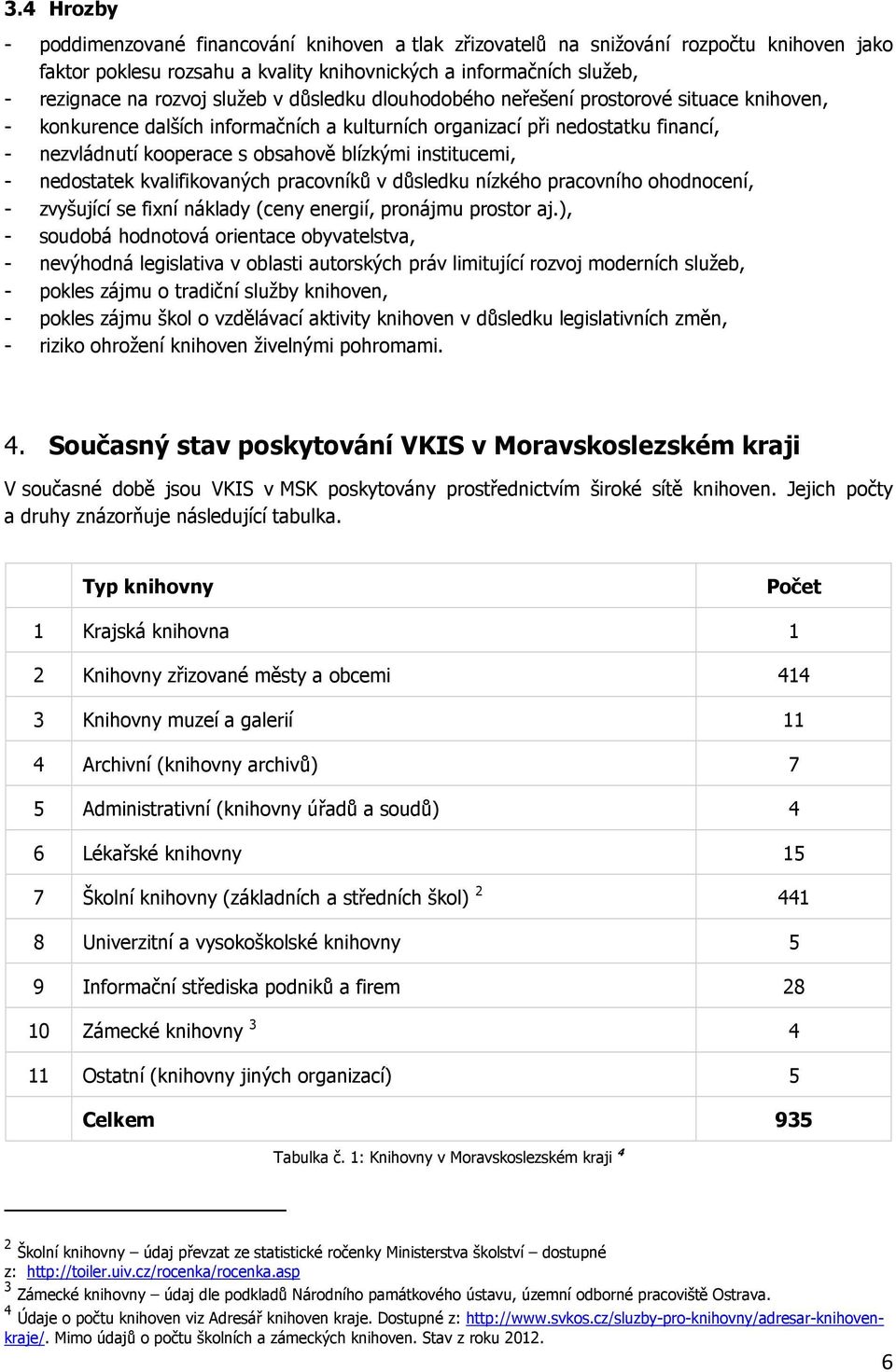 institucemi, - nedostatek kvalifikovaných pracovníků v důsledku nízkého pracovního ohodnocení, - zvyšující se fixní náklady (ceny energií, pronájmu prostor aj.