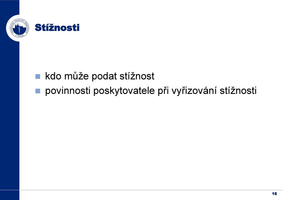 povinnosti