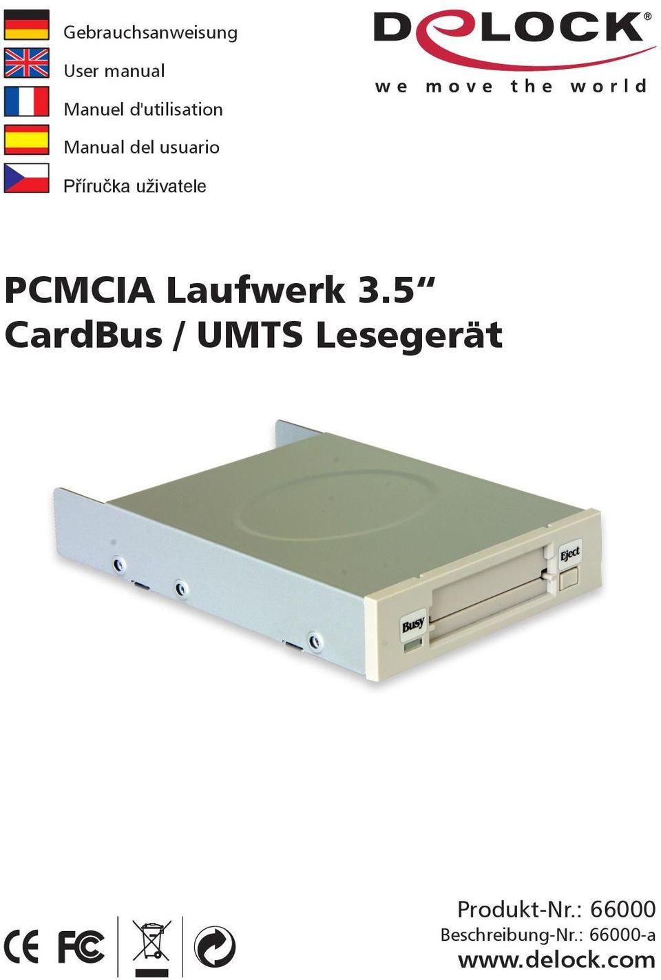 uživatele PCMCIA Laufwerk 3.