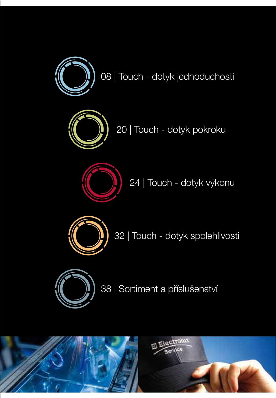 dotyk výkonu 32 Touch - dotyk