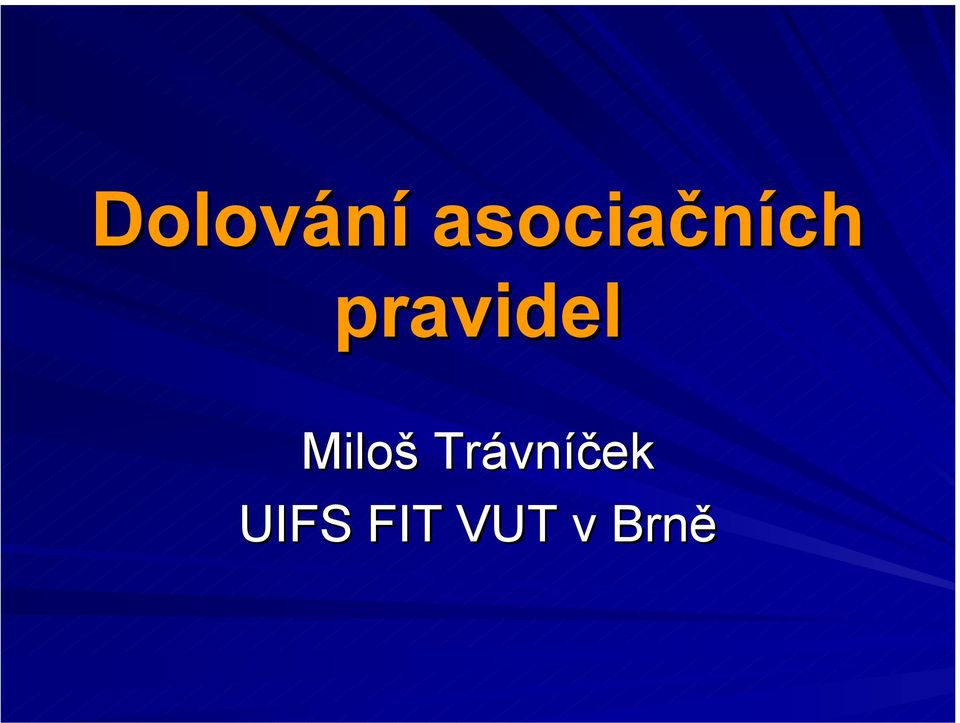 pravidel Miloš