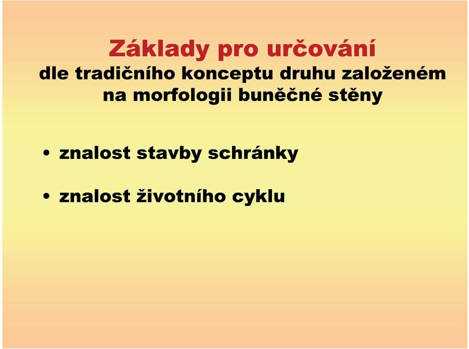 morfologii bun né st ny znalost