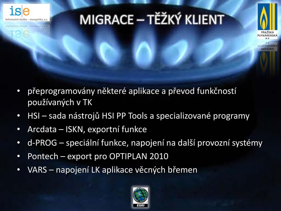 Arcdata ISKN, exportní funkce d-prog speciální funkce, napojení na další