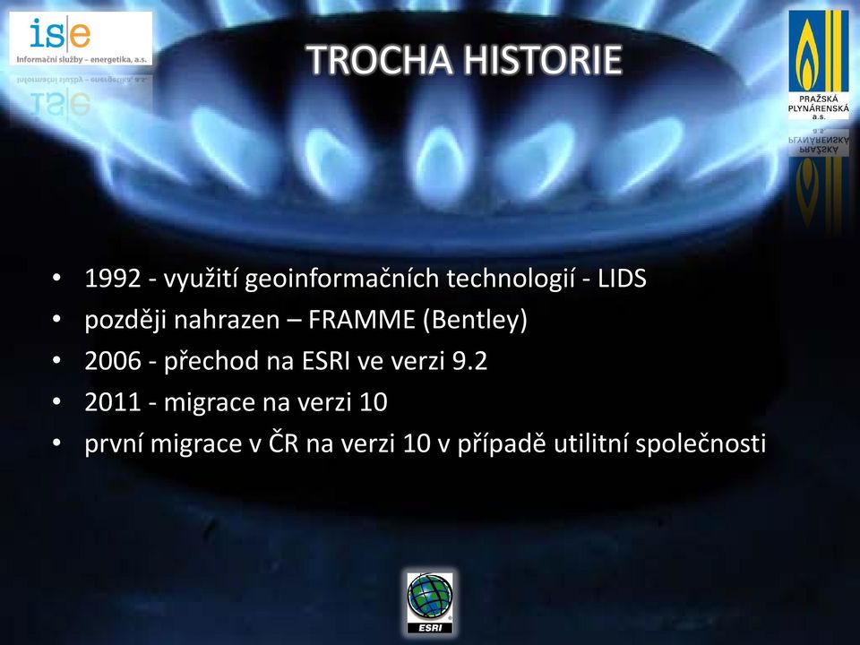 2006 - přechod na ESRI ve verzi 9.