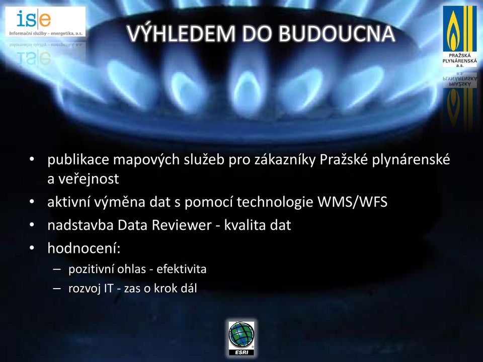 technologie WMS/WFS nadstavba Data Reviewer - kvalita dat