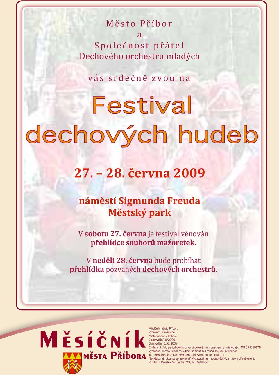 červen 2009 Měsíčník města příbor a 1 - PDF Free Download