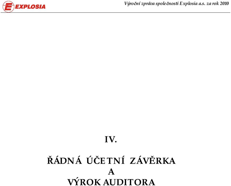 s. za rok 2010 IV.