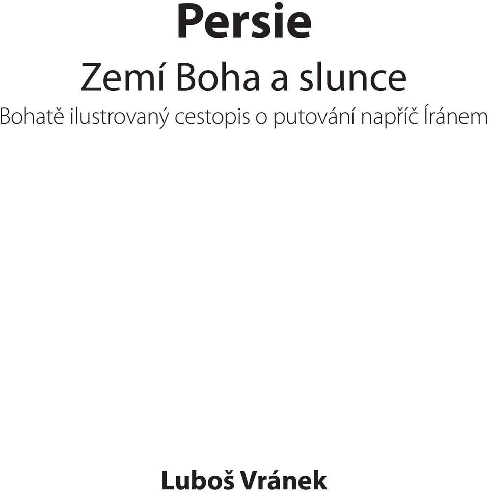 ilustrovaný cestopis o