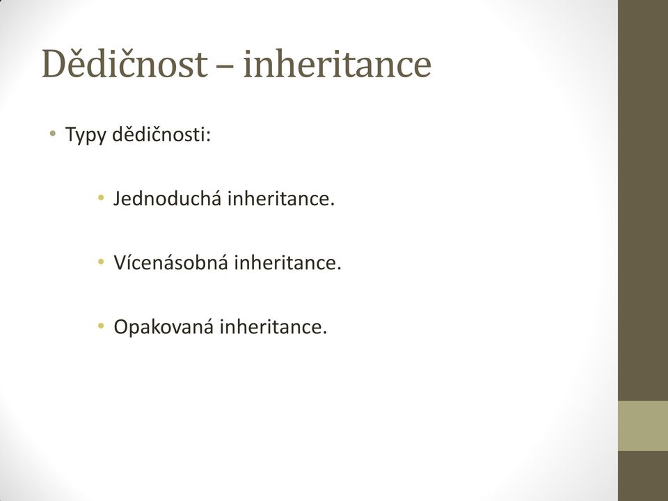 inheritance.