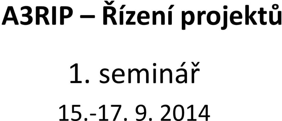 projektů 1.