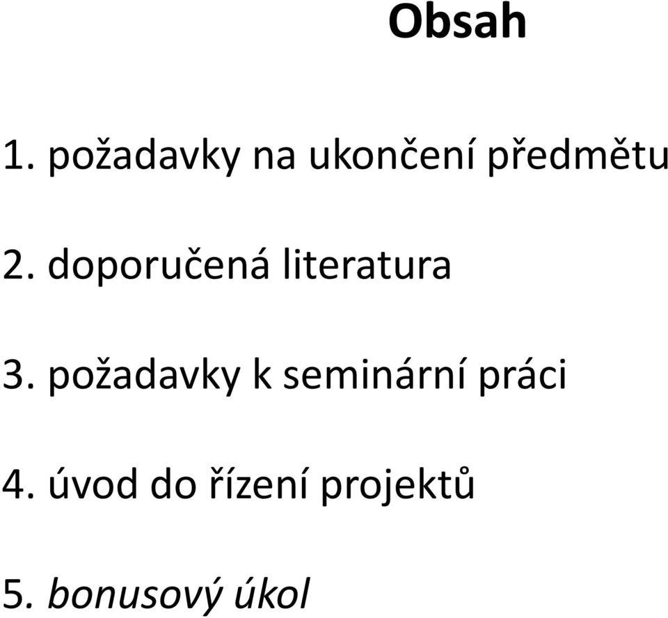 doporučená literatura 3.