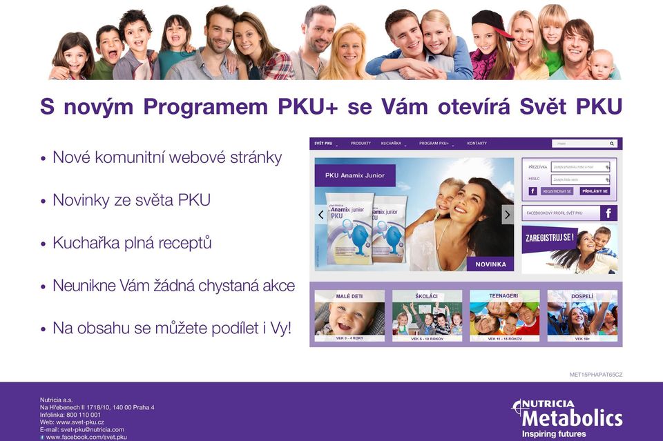 podílet i Vy! MET15PHAPAT65CZ Nutricia a.s.