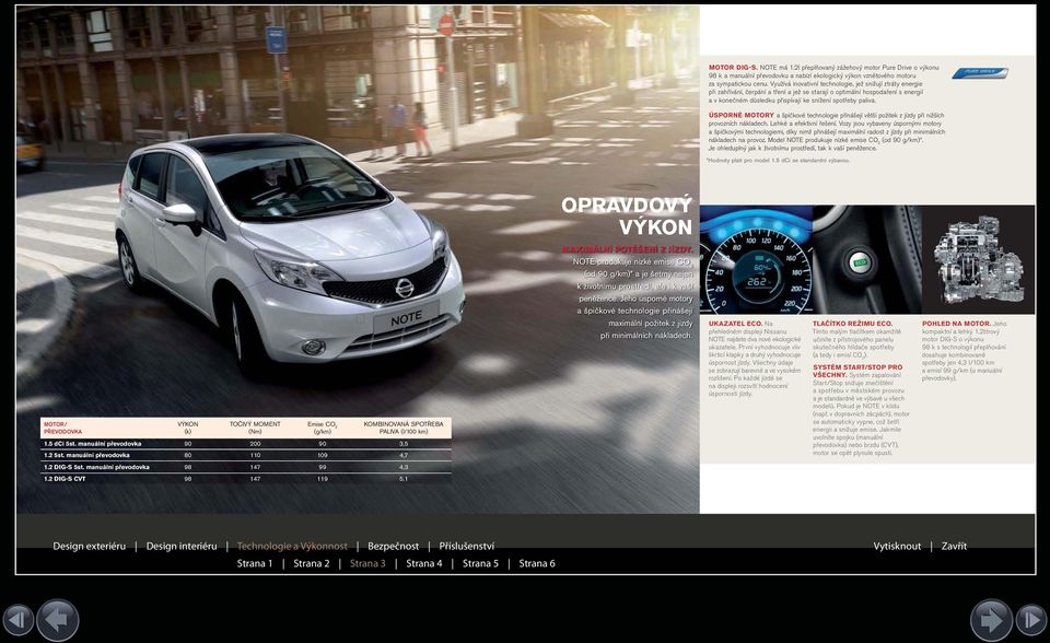 paliva. ÚSPORNÉ MOTORY a špičkové technologie přinášejí větší požitek z jízdy při nižších provozních nákladech. Lehké a efektivní řešení.