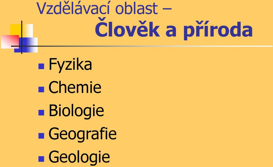 Fyzika Chemie