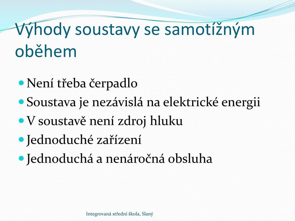 elektrické energii V soustavě není zdroj