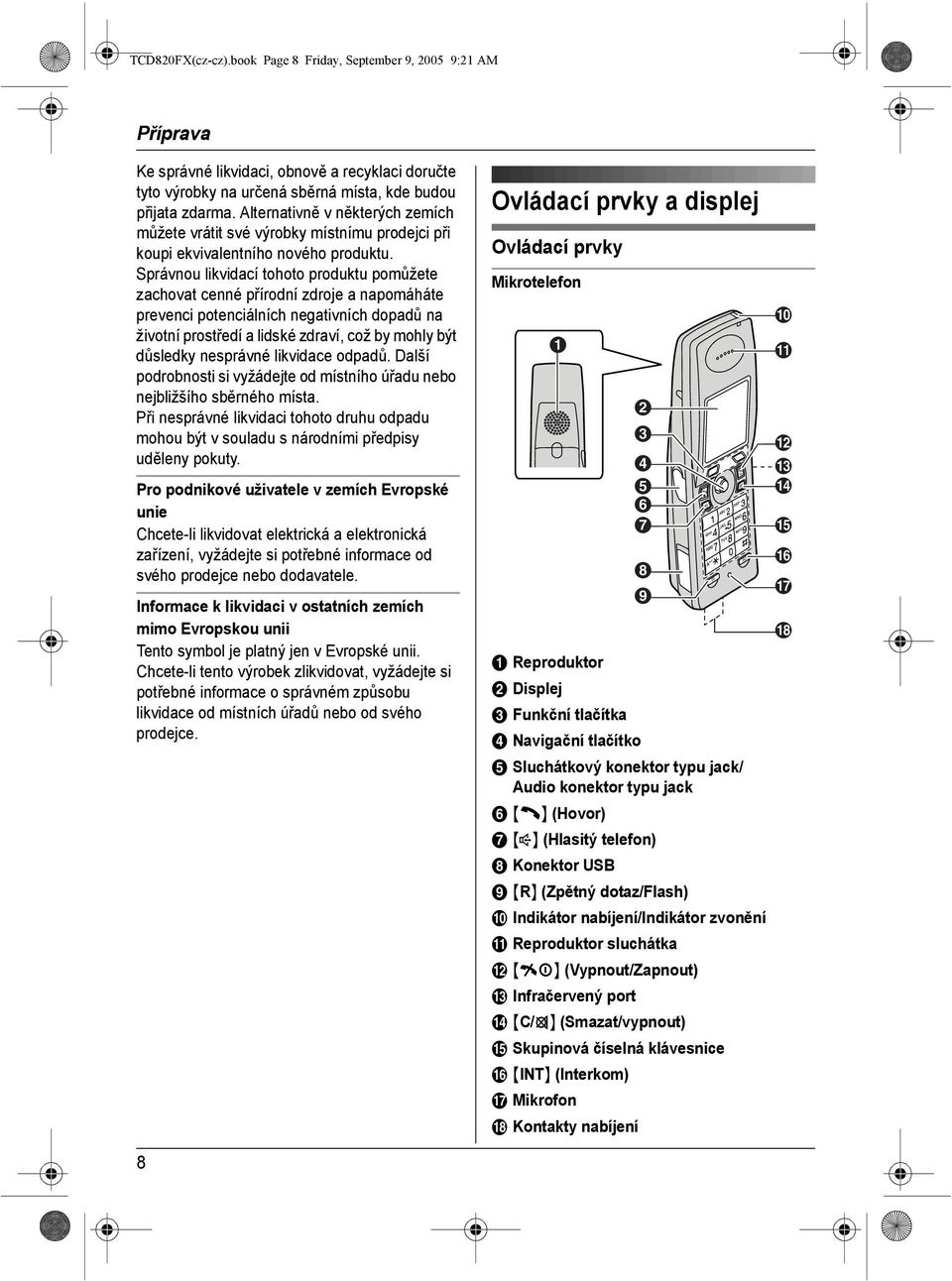 Správnou likvidací tohoto produktu pomůžete zachovat cenné přírodní zdroje a napomáháte prevenci potenciálních negativních dopadů na životní prostředí a lidské zdraví, což by mohly být důsledky