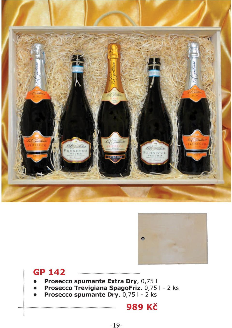 SpagoFriz, 0,75 l - 2 ks Prosecco