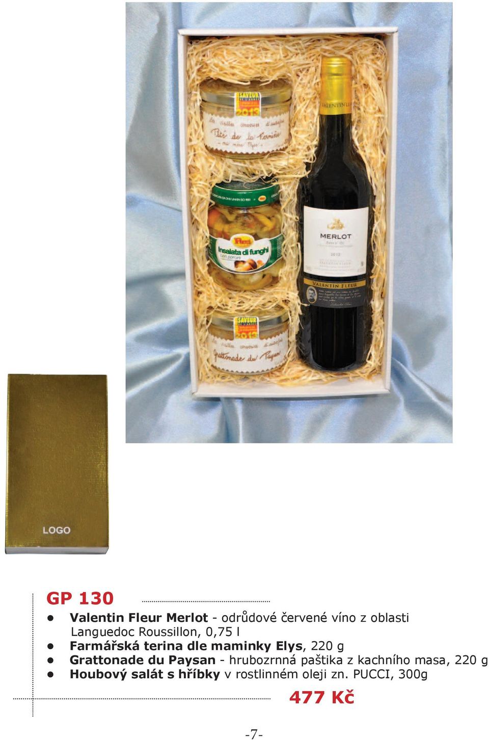 220 g Grattonade du Paysan - hrubozrnná paštika z kachního masa,