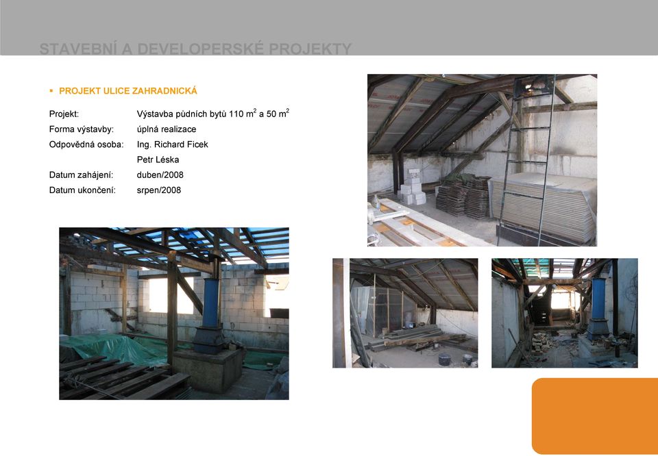 110 m 2 a 50 m 2 Datum
