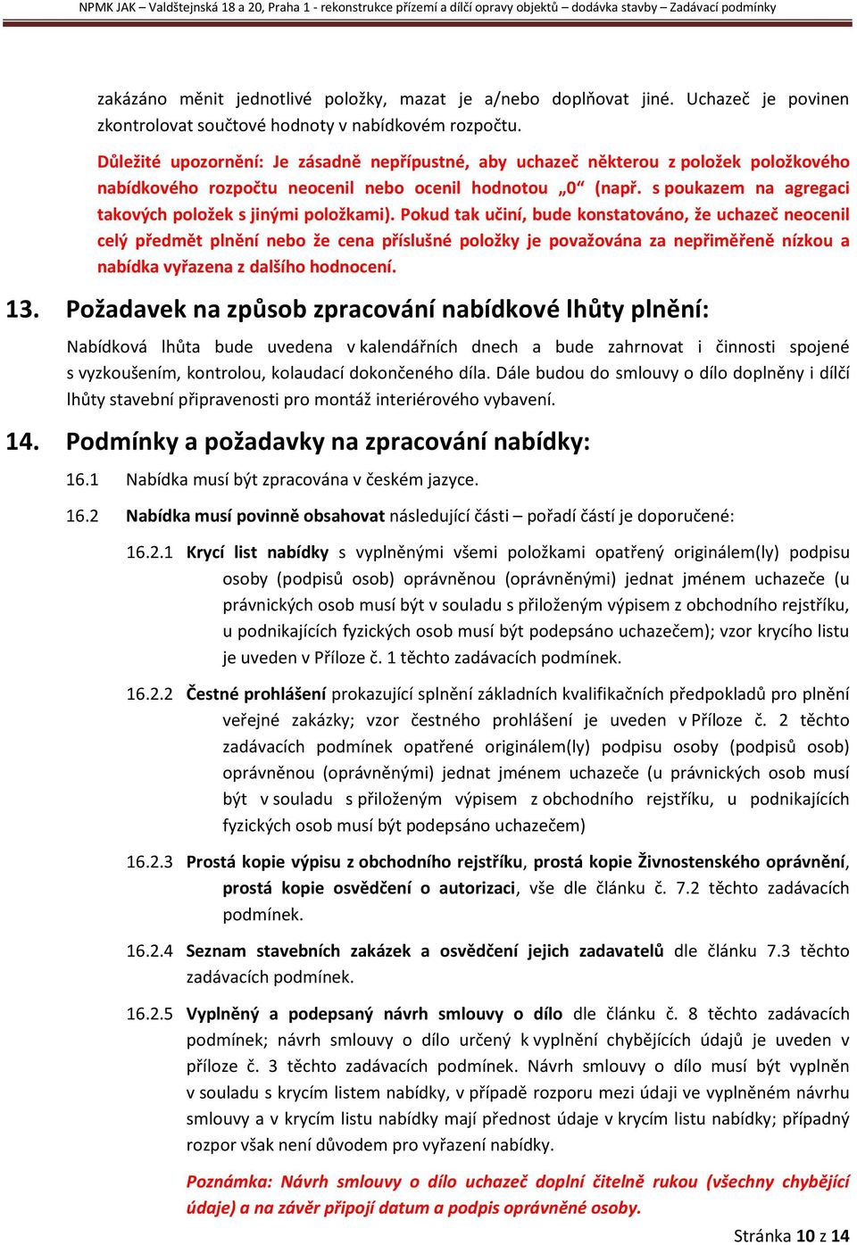 s poukazem na agregaci takových položek s jinými položkami).