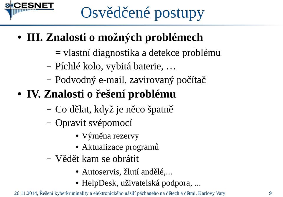 e-mail, zavirovaný počítač IV.