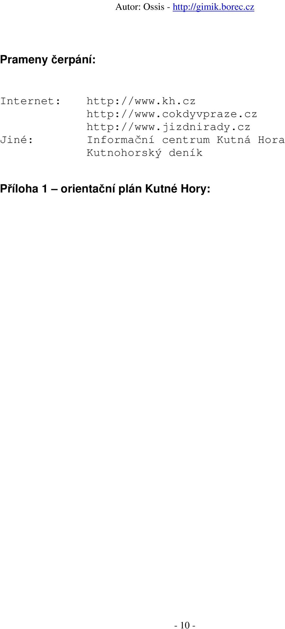 cz Informační centrum Kutná Hora Kutnohorský