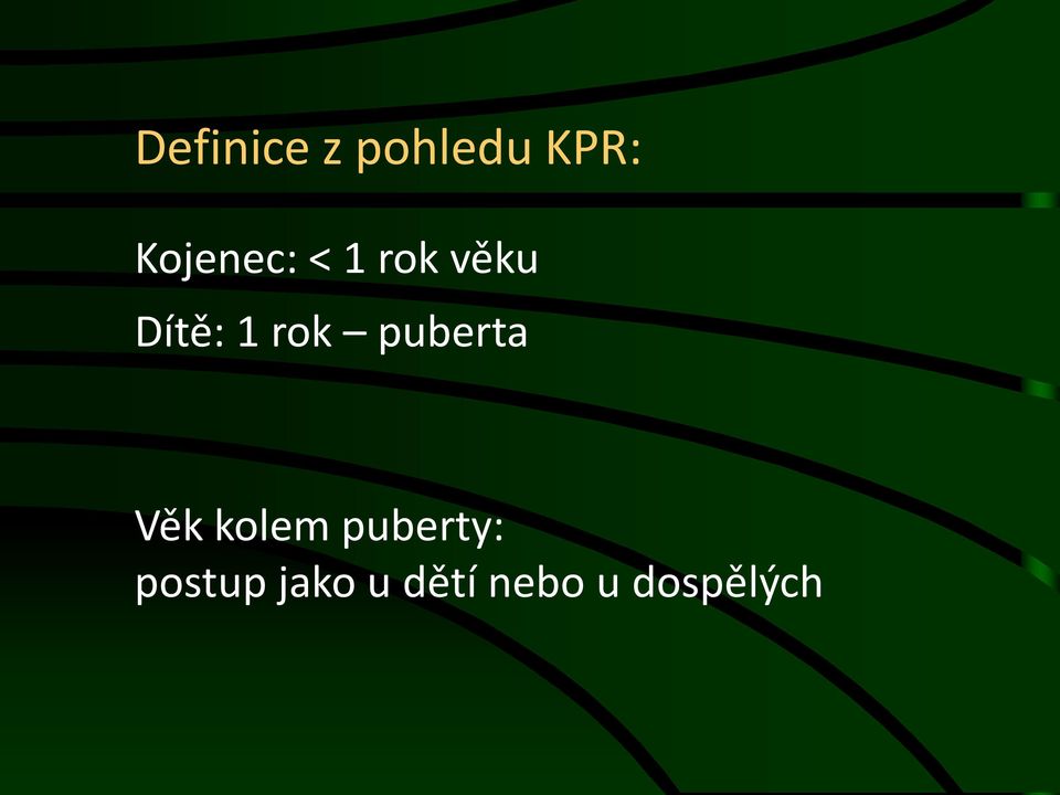 rok puberta Věk kolem