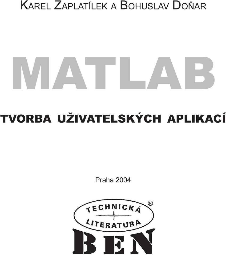 MATLAB TVORBA