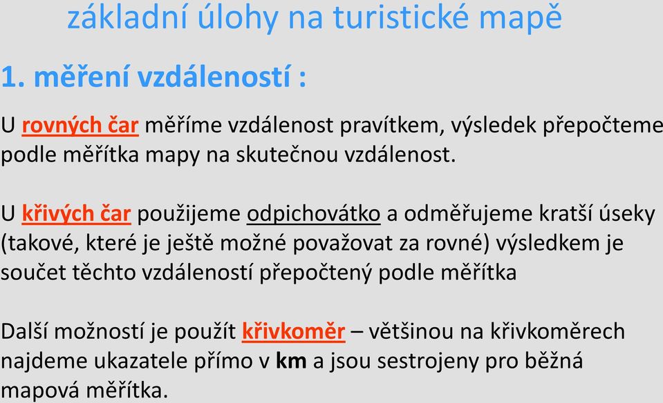 vzdálenost.