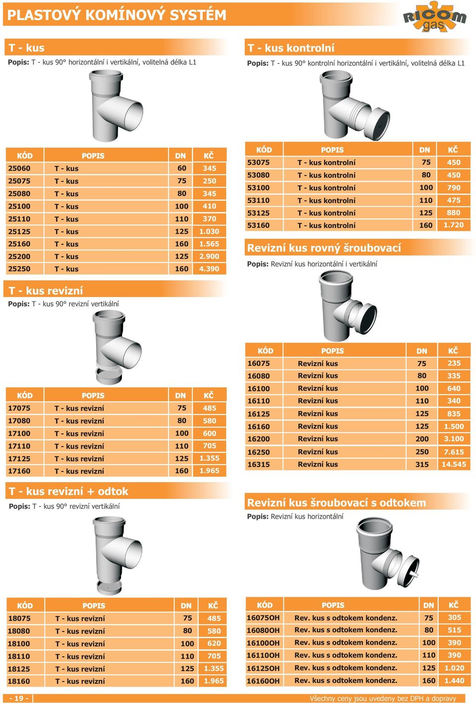 030 53075 T - kus kntrlní 75 53080 T - kus kntrlní 80 53100 T - kus kntrlní 100 53110 T - kus kntrlní 110 53125 T - kus kntrlní 125 53160 T - kus kntrlní 160 450 450 790 475 880 1.