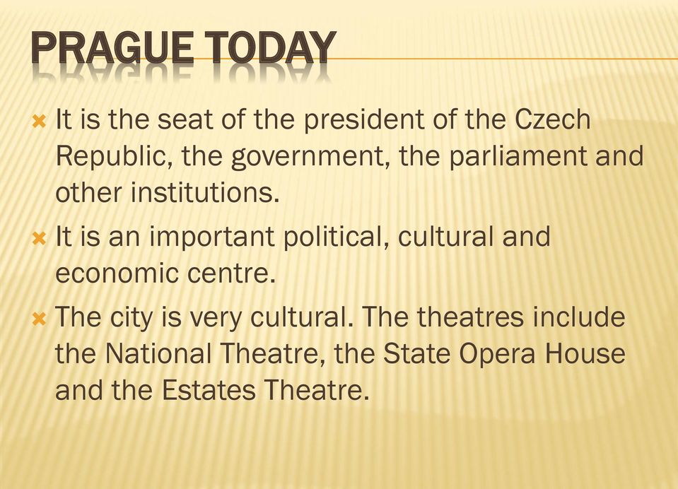 It is an important political, cultural and economic centre.