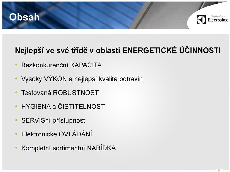 potravin Testovaná ROBUSTNOST HYGIENA a ČISTITELNOST SERVISní