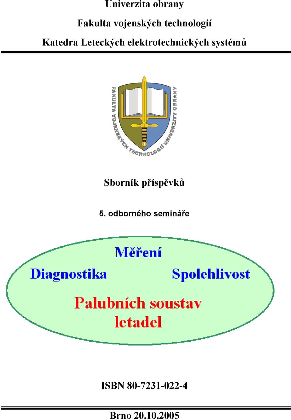 elektrotechnických systémů Sborník