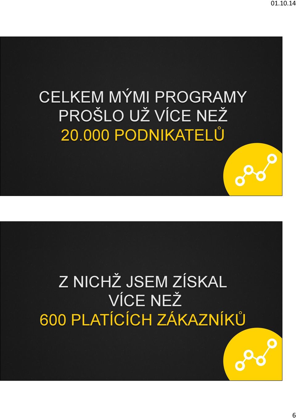 000 PODNIKATELŮ Z NICHŽ JSEM