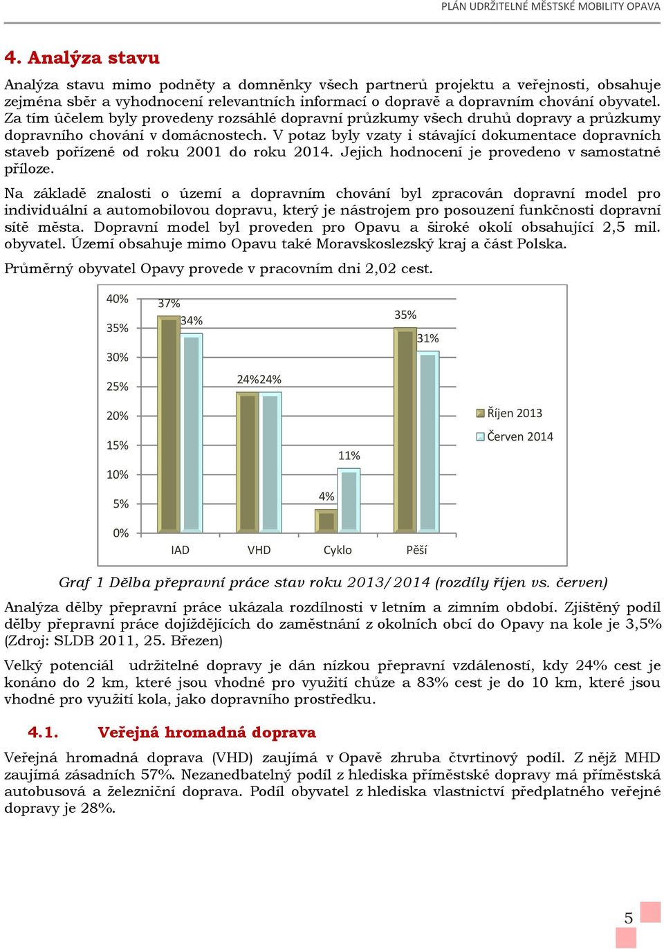 V potaz byly vzaty i stávající dokumentace dopravních staveb pořízené od roku 2001 do roku 2014. Jejich hodnocení je provedeno v samostatné příloze.