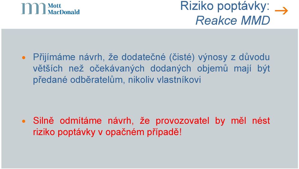 mají být předané odběratelům, nikoliv vlastníkovi Silně