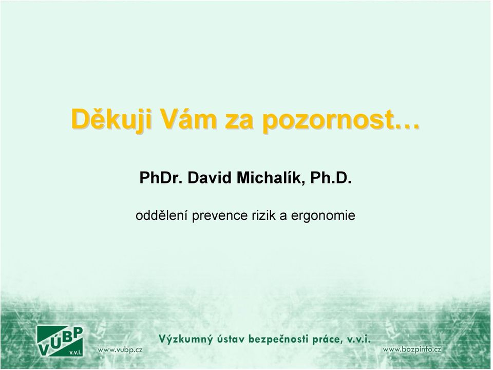 David Michalík, Ph.D.