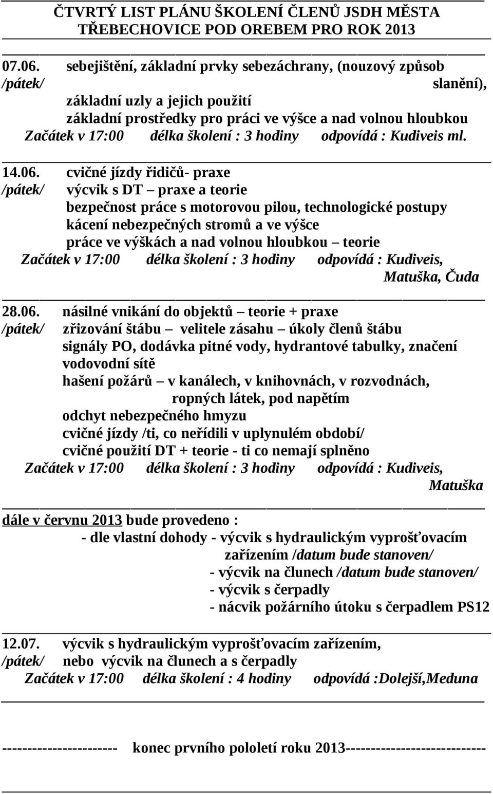 3 hodiny odpovídá : Kudiveis ml. 14.06.