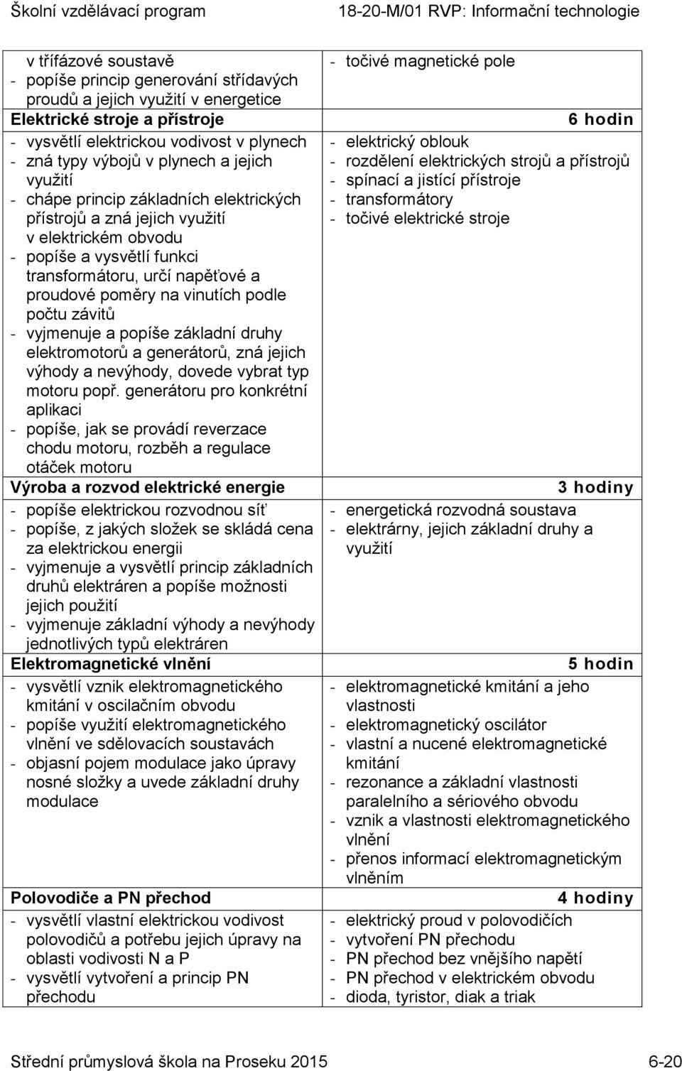 počtu závitů - vyjmenuje a popíše základní druhy elektromotorů a generátorů, zná jejich výhody a nevýhody, dovede vybrat typ motoru popř.