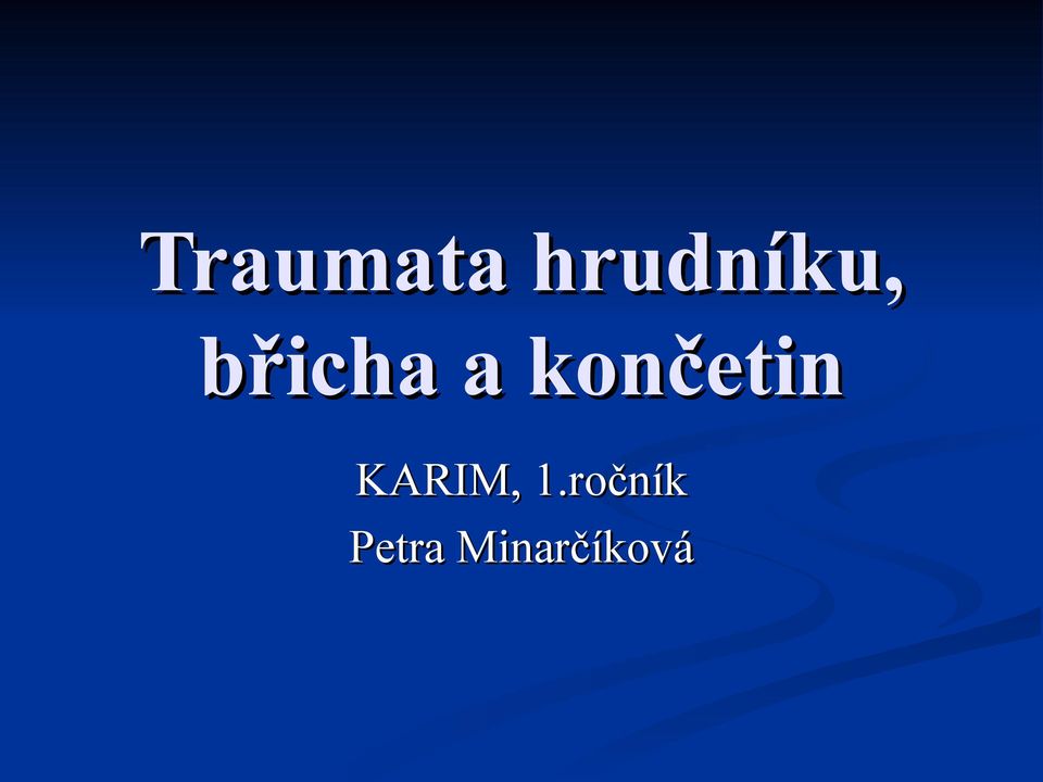 a končetin KARIM,