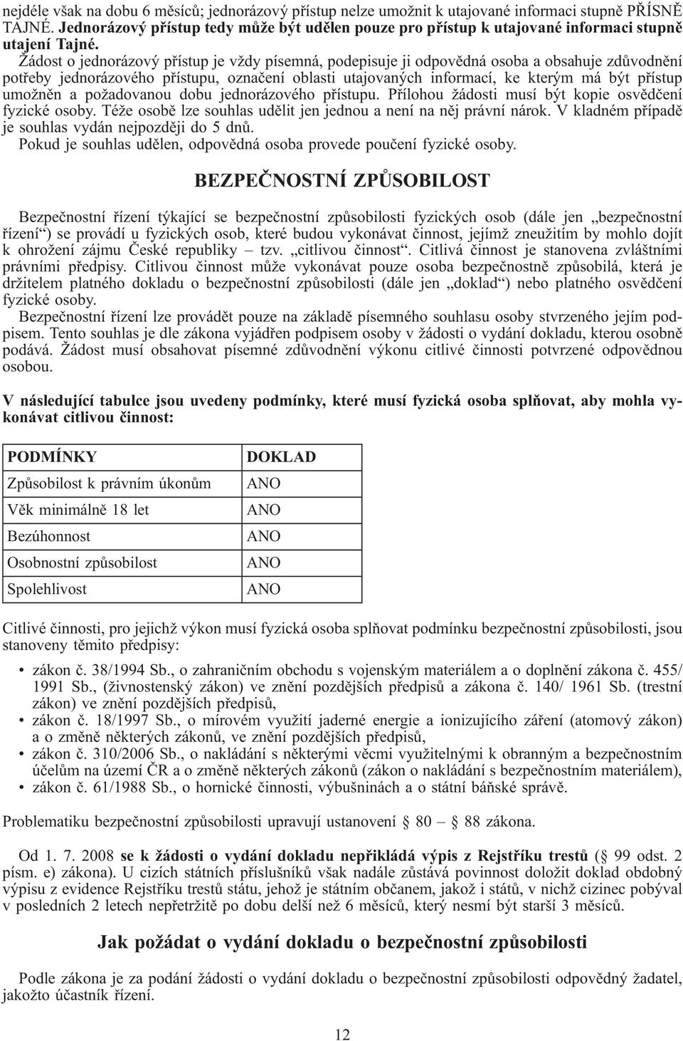 požadovaou dobu jedorázového přístupu. Přílohou žádosti musí být kopie osvědčeí fyzické osoby. Téže osobě lze souhlas udělit je jedou a eí a ěj práví árok.