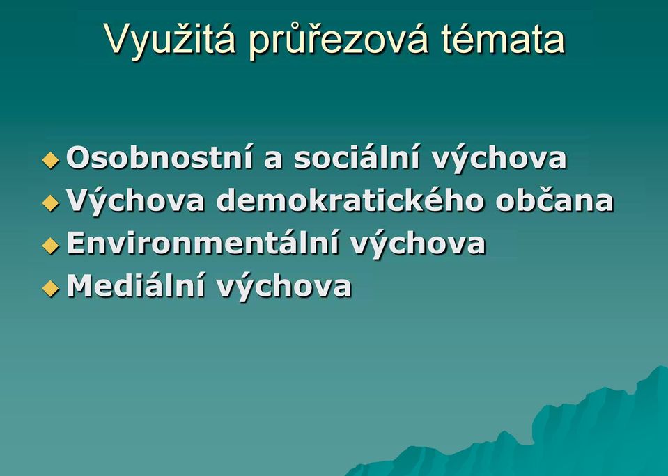 Výchova demokratického občana