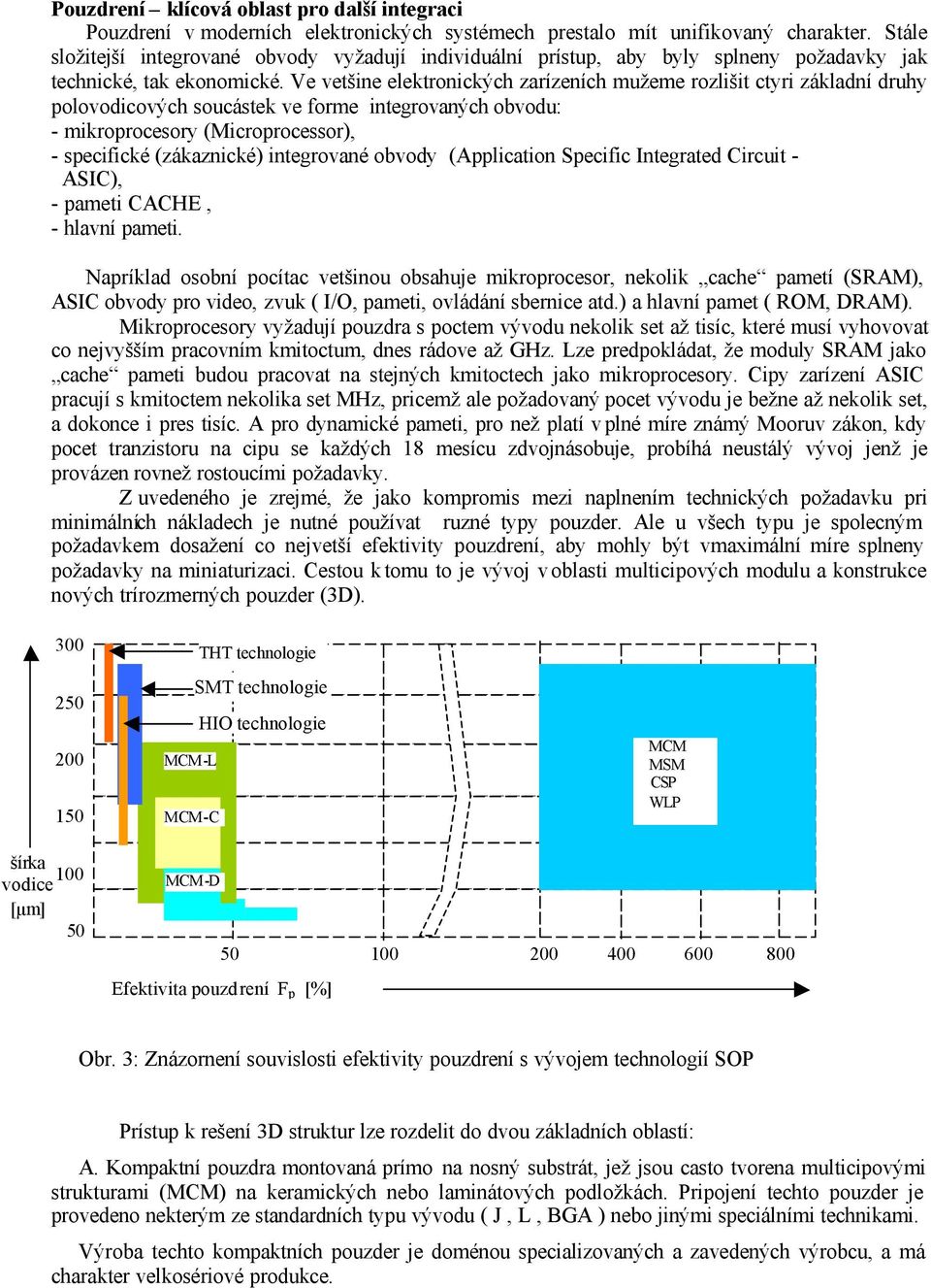 Ve vetšine elektronických zarízeních mužeme rozlišit ctyri základní druhy polovodicových soucástek ve forme integrovaných obvodu: - mikroprocesory (Microprocessor), - specifické (zákaznické)