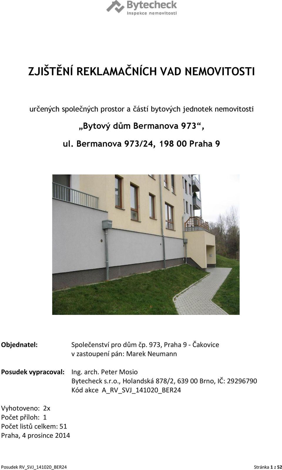 973, Praha 9 Čakov