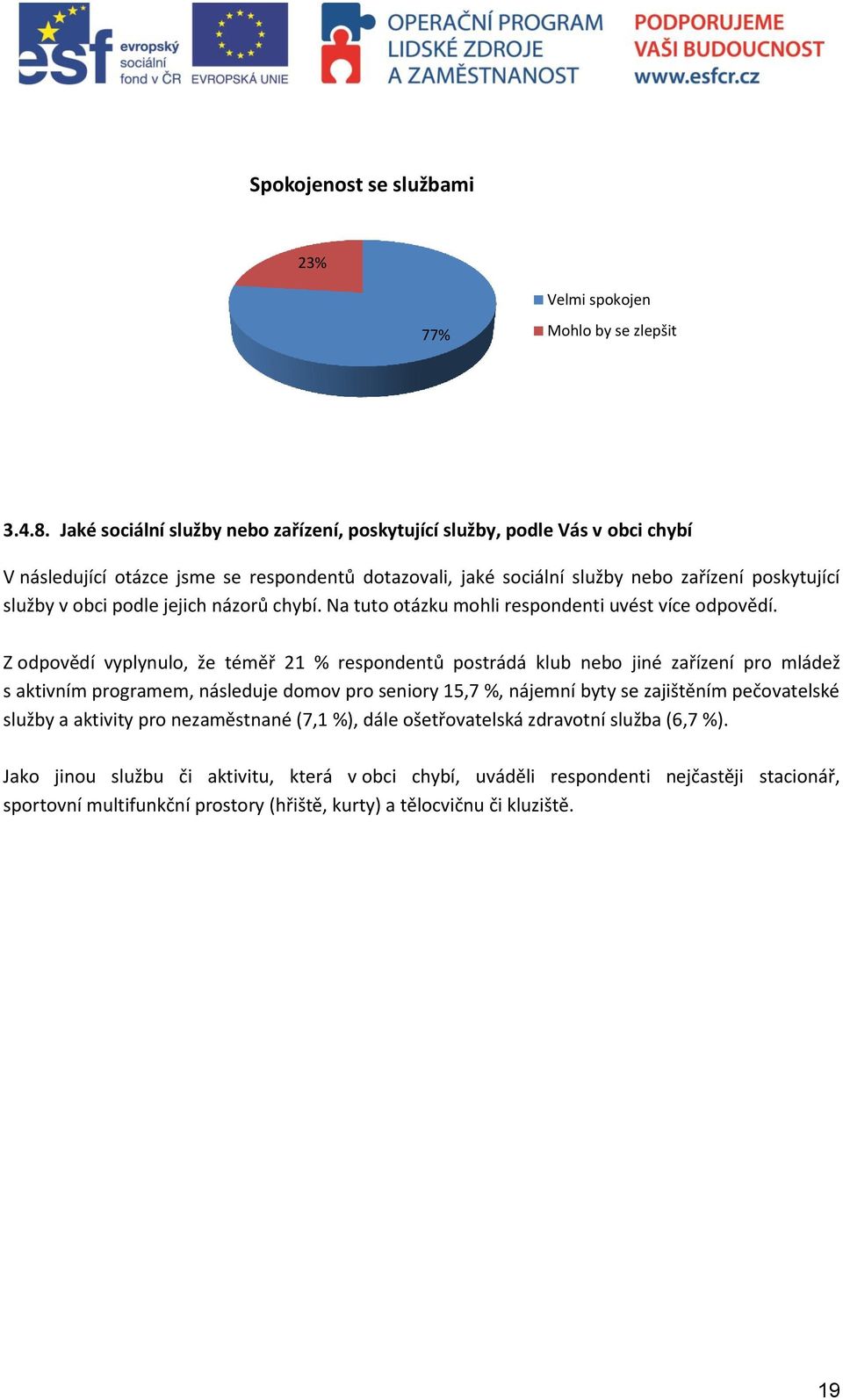 jejich názorů chybí. Na tuto otázku mohli respondenti uvést více odpovědí.